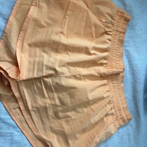 all in motion Peach-Orange Athletic Shorts with Elastic Waist